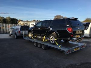 ENDE has just transported a car Transporter from Dursley, Gloucestershire to Enfield, North London.