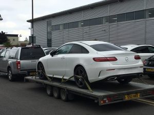 ENDE- the transport by trailer experts, has just transported a car by trailer from Cheltenham, Gloucestershire to Sunderland, Tyne and Wear.