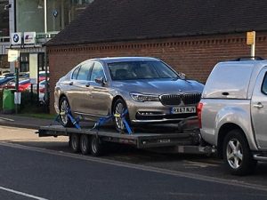 ENDE- the transport by trailer experts, has just transported a car by trailer from Hungerford, Wiltshire to Norfolk .