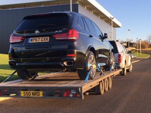 ENDE- the transport by trailer experts, has just transported a car by trailer from Bristol, Avon to High Wycombe, Bucks.
