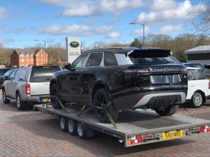 ENDE- the transport by trailer experts, has just transported a car by trailer from Leominster, Hereford to Henley, Surrey.
