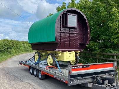  Caravan Wagon transported from Ashford, Kent to Wrexham, Wales