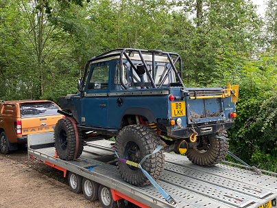  Jeep MK 1 transported from Hereford to York