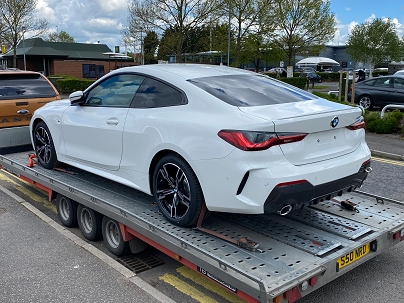  New BMW transported from Bristol to Leeds