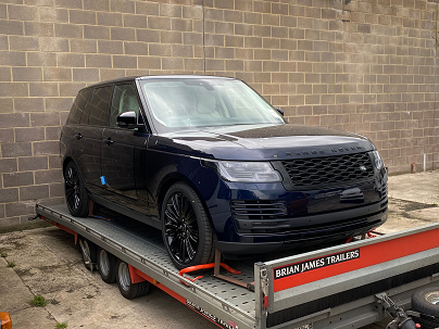  Range Rover transported from Birmingham to Glasgow