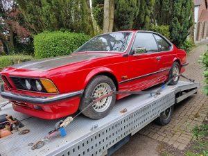 VMS ENDE has just transported a BMW car Hertford to Manchester by truck transporter.